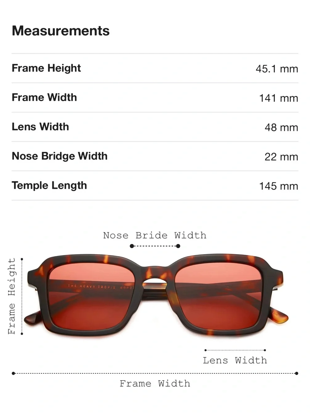Crap Eyewear The HEAVY TROPIX